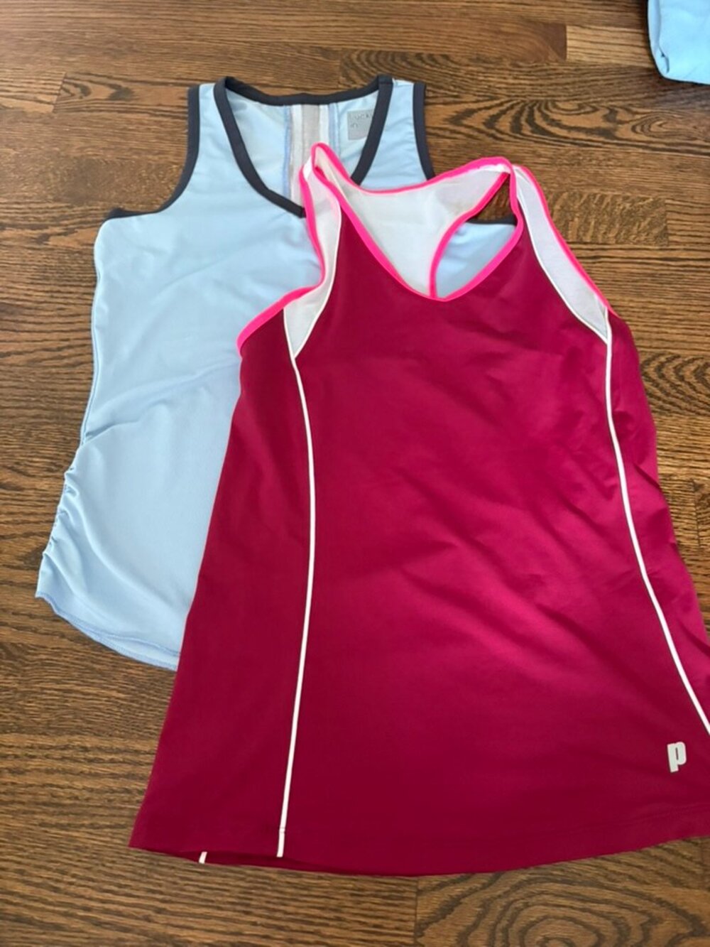 3-Pack - Women’s Activewear Tennis Tank Tops, XS-S
